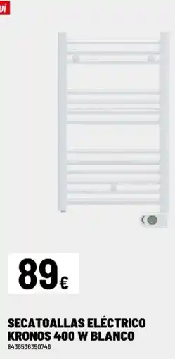 Brico Depôt Secatoallas digital kronos secatoallas eléctrico kronos 400 w blanco oferta