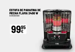 Brico Depôt Estufa de parafina de mecha flama 2400 w oferta