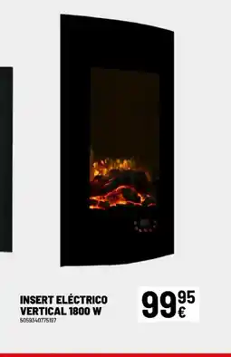 Brico Depôt Insert eléctrico vertical 1800 w oferta