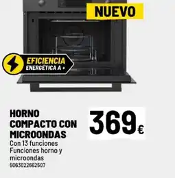 Brico Depôt Horno compacto con microondas oferta