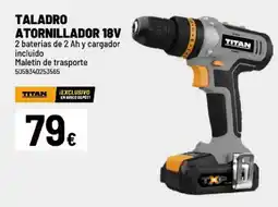 Brico Depôt TITAN Taladro atornillador 18v oferta
