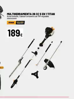 Brico Depôt TITAN Multiherramienta 26 cc 5 en 1 oferta