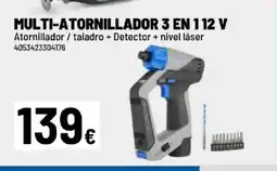 Brico Depôt Multi-atornillador 3 en 112 v oferta
