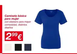 KIK Camiseta básica para mujer oferta