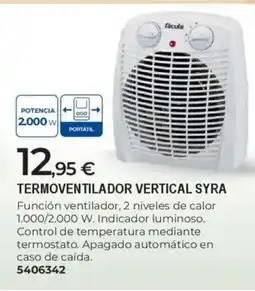 BigMat Termoventilador vertical syra oferta