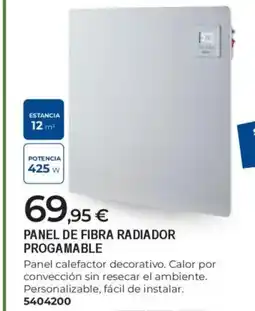 BigMat Panel de fibra radiador progamable oferta