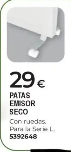 BigMat Patas emisor seco oferta