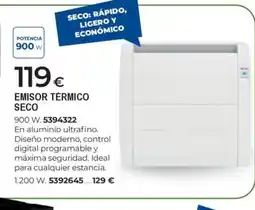BigMat Emisor térmico seco oferta