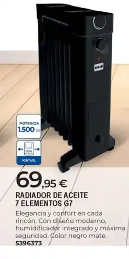 BigMat Radiador de aceite 7 elementos g7 oferta