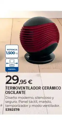 BigMat Termoventilador cerámico oscilante oferta