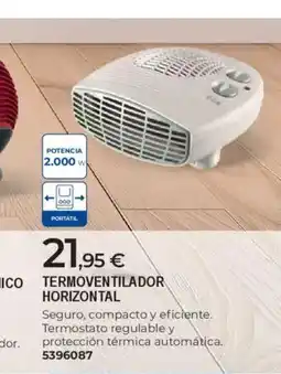 BigMat Termoventilador horizontal oferta