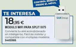 BigMat Módulo wifi para split ix75 oferta