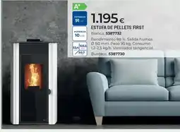 BigMat Estufa de pellets first oferta