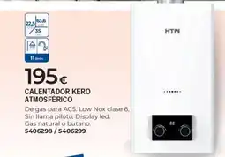 BigMat Calentador kero atmosférico oferta