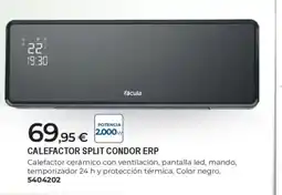 BigMat Calefactor split condor erp oferta