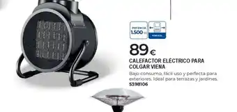 BigMat Calefactor eléctrico para colgar viena oferta