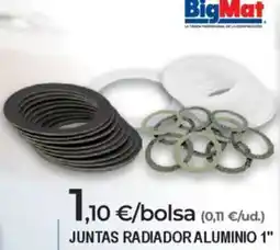 BigMat Juntas radiador aluminio 1" oferta