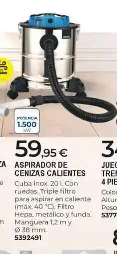 BigMat Aspirador de ceniza calientes oferta