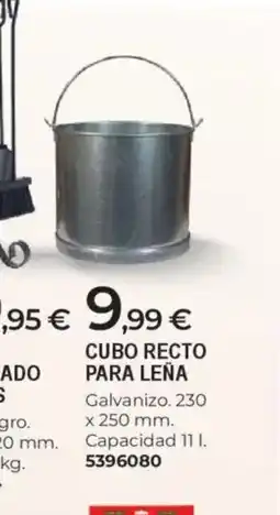 BigMat Cubo recto para leña oferta