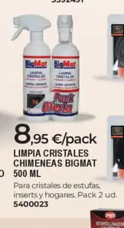 BigMat Limpa cristales chimeneas oferta