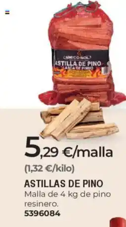 BigMat Astilla de pino oferta