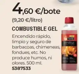 BigMat Combustible gel oferta
