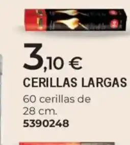 BigMat Cerillas largas oferta