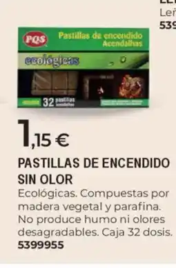 BigMat Pastillas de encendido sin olor oferta