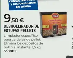 BigMat Deshollinador de estufas pellets oferta