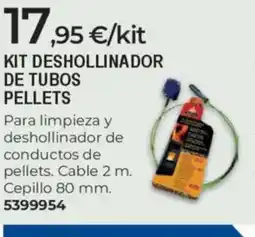 BigMat Kit deshollinador de tubos pellets oferta
