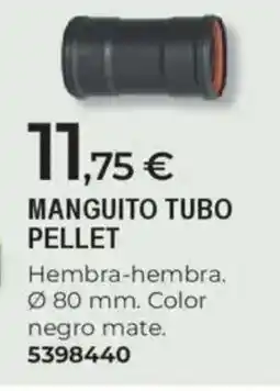 BigMat Manguito tubo pellet oferta