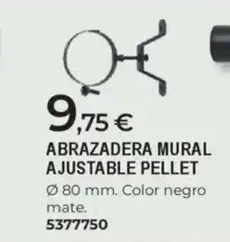 BigMat Abrazadera mural ajustable pellet oferta