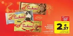 Carrefour Market SUCHARD Turrones de chocolate oferta