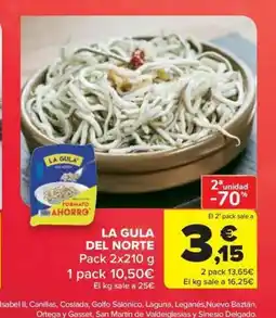 Carrefour Market LA GULA DEL NORTE oferta