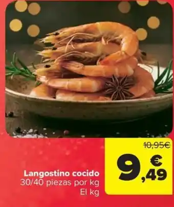 Carrefour Market Langostino cocido oferta