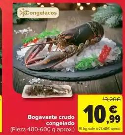 Carrefour Market Bogavante crudo congelado oferta