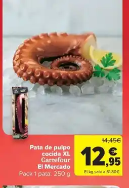 Carrefour Market CARREFOUR Pata de pulpo cocida XL oferta