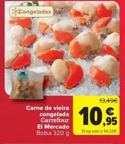 Carrefour Market CARREFOUR Carne de vieira congelada oferta
