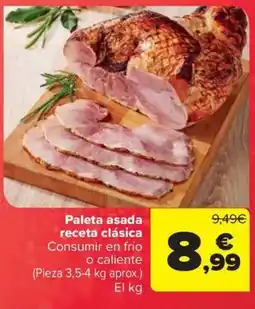 Carrefour Market Paleta asada receta clásica oferta