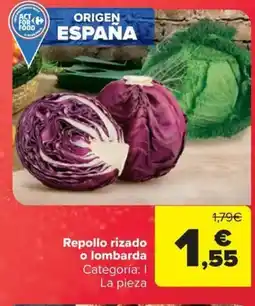 Carrefour Market Repollo rizado o lombarda oferta