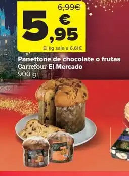 Carrefour Market CARREFOUR Panettone de chocolate o frutas oferta