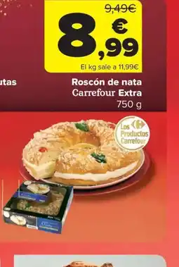 Carrefour Market CARREFOUR Roscón de nata oferta