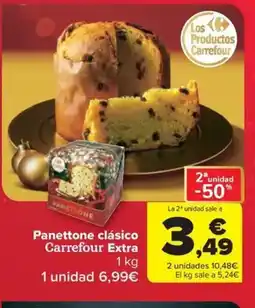 Carrefour Market CARREFOUR Panettone clásico oferta