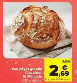 Carrefour Market CARREFOUR Pan payés grande oferta