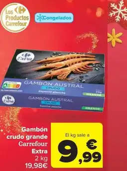 Carrefour Market CARREFOUR EXTRA Gambón crudo grande oferta