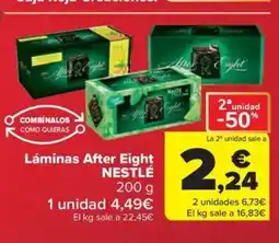 Carrefour Market Láminas After Eight oferta