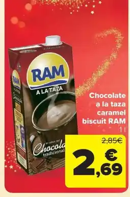 Carrefour Market RAM Chocolate a la taza caramel biscuit oferta
