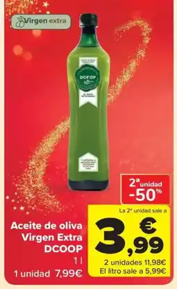 Carrefour Market DCOOP Aceite de oliva Virgen extra oferta