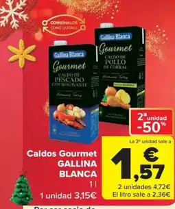 Carrefour Market GALLINA BLANCA Caldos Gourmet oferta