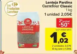 Carrefour Market CARREFOUR CLASSIC Lenteja Pardina oferta